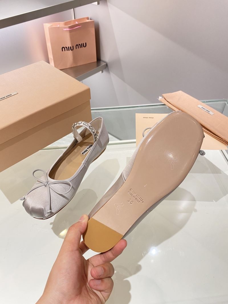 Miu Miu flat shoes